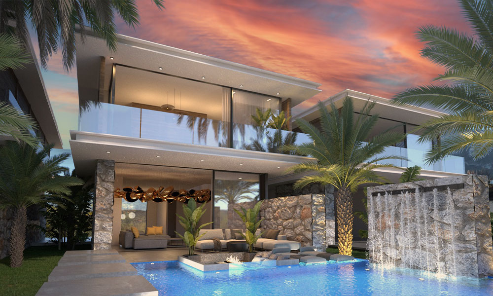 Willa z prywatnym basenem i widokiem na morze, Cypr Północny